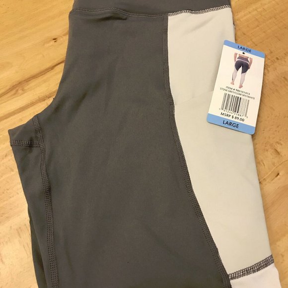 Active Life Women's Color Block with mesh Leggings -Size Large- Multi-Colored - Picture 3 of 6